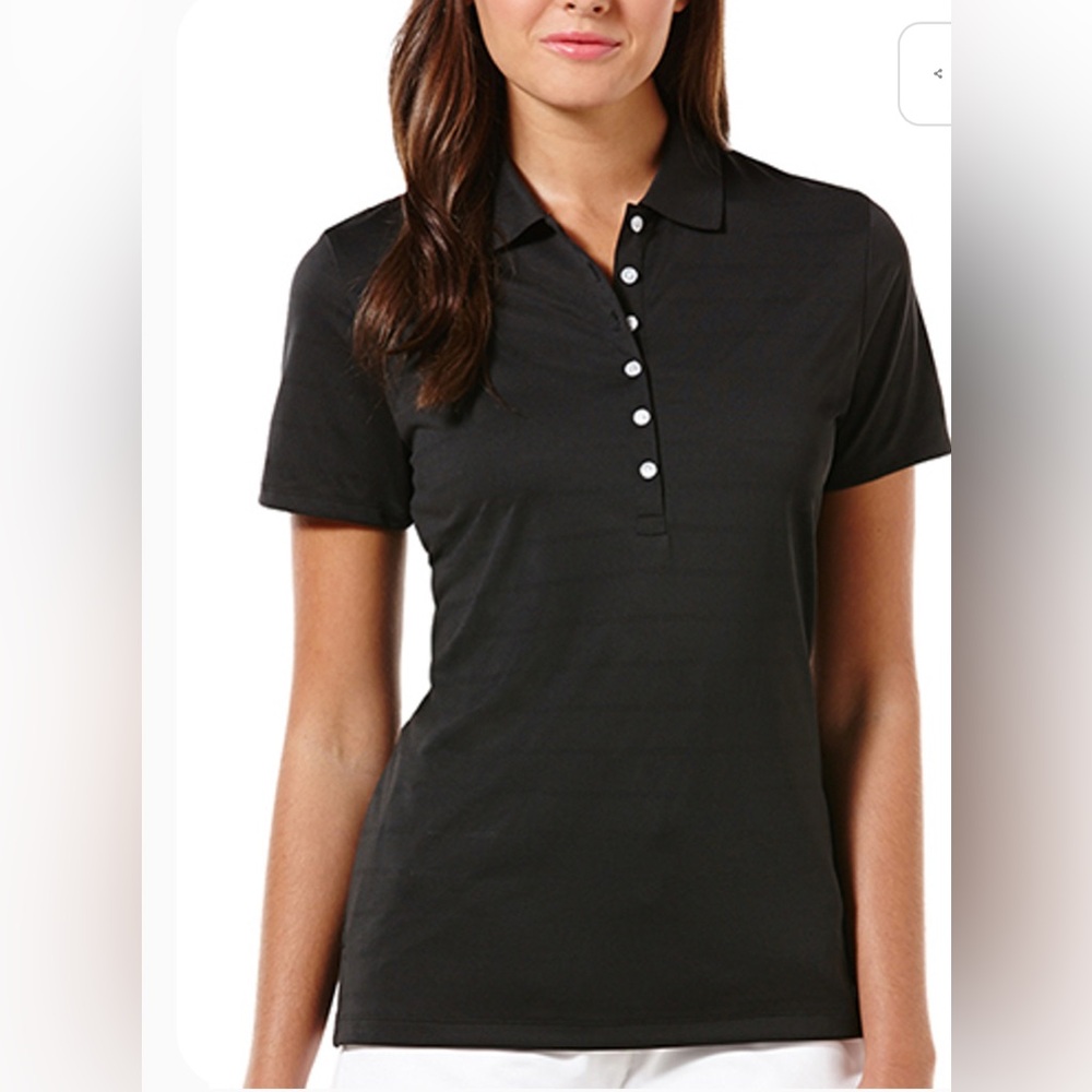 CALLAWAY - WOMEN'S GOLF OPTI-VENT POLO BLACK